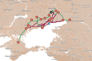Новини Вінниці / РФ розпочала будівництво залізниці з Маріуполя до Криму через окуповані території