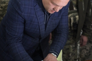 Новини Вінниці / На Вінниччині погасили благодійну поштову марку "До дня піхоти. Сіль землі" присвячену українським піхотинцям