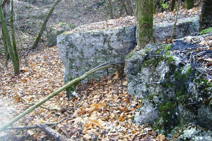 Залишки колишньої ставки Ґерінга на Вінниччині: брили бетону посеред лісу (ВІДЕО) / Новости Винницы и области / Інформаційний портал На Париже Новини Вінниці / Залишки колишньої ставки Ґерінга на Вінниччині: брили бетону посеред лісу (ВІДЕО)