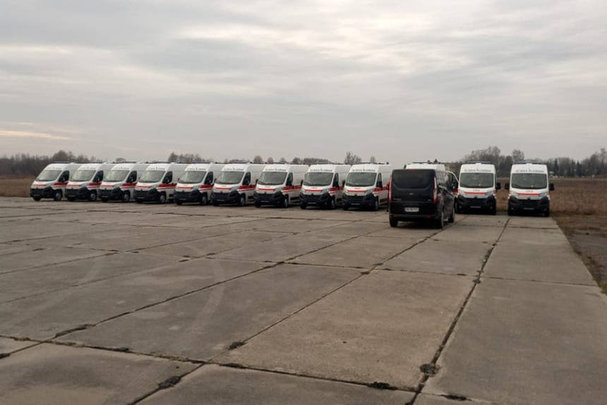 Вінниччині передають 12 нових «швидких» за програмою, започаткованою ще урядом Гройсмана / Новости Винницы и области / Інформаційний портал На Париже Новини Вінниці / Вінниччині передають 12 нових «швидких» за програмою, започаткованою ще урядом Гройсмана