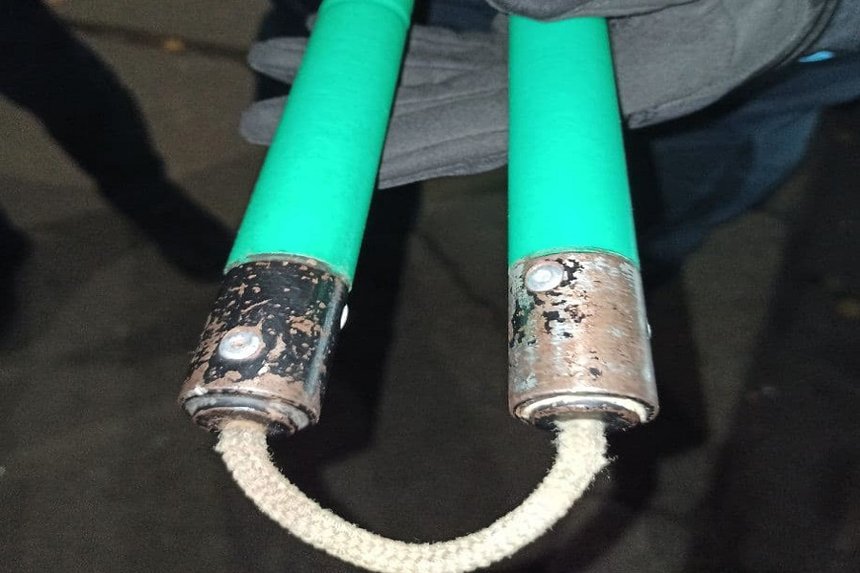 У Вінниці на вокзалі затримали чоловіка з холодною зброєю / Новости Винницы и области / Інформаційний портал На Париже Новини Вінниці / У Вінниці на вокзалі затримали чоловіка з холодною зброєю