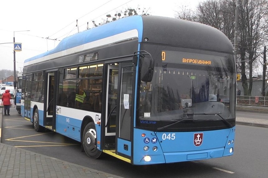 У Вінниці 6 січня на продовжений маршрут "Гніванське шосе - Немирівське шосе" випустять другий "автономний" тролейбус / Новости Винницы и области / Інформаційний портал На Париже Новини Вінниці / У Вінниці 6 січня на продовжений маршрут "Гніванське шосе - Немирівське шосе" випустять другий "автономний" тролейбус