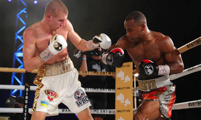 Вінничанин Сергій Богачук програв титульний бій технічним нокаутом, маючи перевагу над супротивником (ВІДЕО) / Новости Винницы и области / Інформаційний портал На Парижі Новини Вінниці / Вінничанин Сергій Богачук програв титульний бій технічним нокаутом, маючи перевагу над супротивником (ВІДЕО)