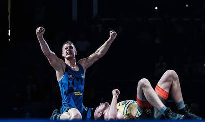 Вихованець жмеринської школи боротьби Ігор Бичков здобув золоту нагороду. / Новости Винницы и области / Інформаційний портал На Парижі Новини Вінниці / Вихованець жмеринської школи боротьби Ігор Бичков здобув золоту нагороду.