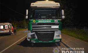 Вночі на Вінниччині вантажівка збила пішохода, який вирішив перебігти трасу / Новости Винницы и области / Інформаційний портал На Парижі Новини Вінниці / Вночі на Вінниччині вантажівка збила пішохода, який вирішив перебігти трасу