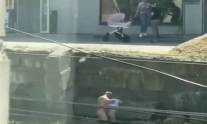 У Жмеринці через інтим у людному місці молода пара стала «зірками» мережі / Новости Винницы и области / Інформаційний портал На Парижі Новини Вінниці / У Жмеринці через інтим у людному місці молода пара стала «зірками» мережі