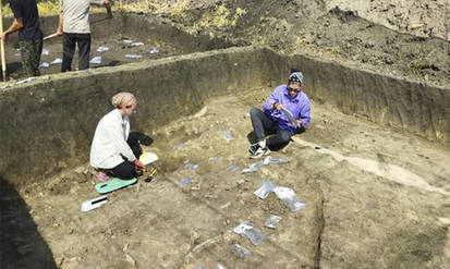 На півдні Вінниччини почали розкопувати городище трипільської культури / Новости Винницы и области / Інформаційний портал На Парижі Новини Вінниці / На півдні Вінниччини почали розкопувати городище трипільської культури