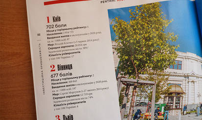 Сергій Моргунов прокоментував місце Вінниці у ТОП-3 найкращих міст за версією Forbes / Новости Винницы и области / Інформаційний портал На Парижі Новини Вінниці / Сергій Моргунов прокоментував місце Вінниці у ТОП-3 найкращих міст за версією Forbes