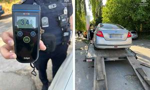 3,44 проміле: у Вінниці вдень через порушення ПДР патрульні запинили п’яного водія / Новости Винницы и области / Інформаційний портал На Парижі Новини Вінниці / 3,44 проміле: у Вінниці вдень через порушення ПДР патрульні запинили п’яного водія