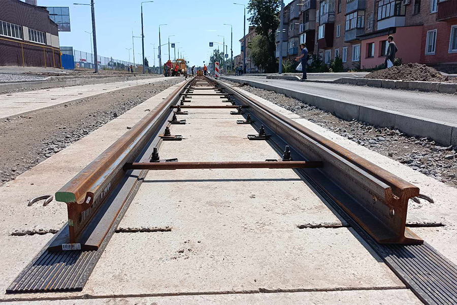 Реконструкція Батозької у Вінниці: поклали перші метри трамвайних колій / Новости Винницы и области / Інформаційний портал На Париже Новини Вінниці / Реконструкція Батозької у Вінниці: поклали перші метри трамвайних колій